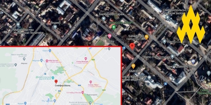 Партизани виявили новий штаб 22-го армійського корпусу у Сімферополі