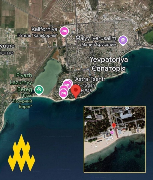 Партизани знайшли засекречене місце окупантів у Євпаторії (фото)