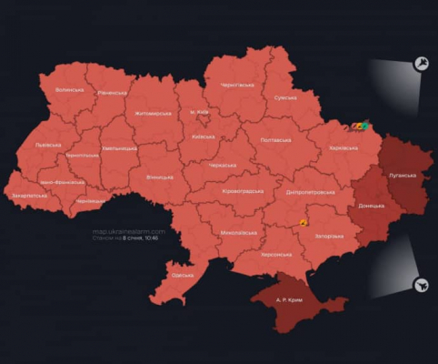 По всей Украине раздается тревога из-за МиГа 1 По всей Украине раздается тревога из-за МиГа