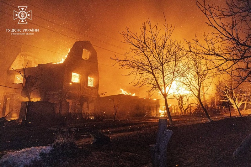 Реальність говорить більше, ніж слова. Зеленський відреагував на нічні удари по Харкову