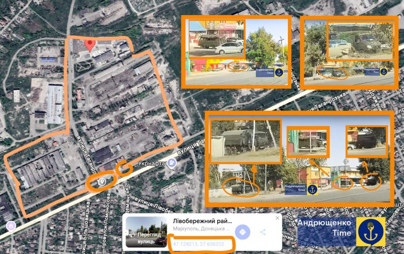 Росіяни облаштували нову базу з великим складом снарядів в районі Маріуполя 1 Росіяни облаштували нову базу з великим складом снарядів в районі Маріуполя