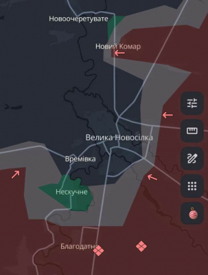Россияне готовятся штурмовать Великую Новоселку в Донецкой области – УП 1 Россияне готовятся штурмовать Великую Новоселку в Донецкой области – УП