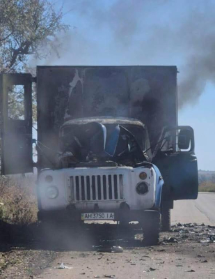 Россияне начали залетать в Краматорск FPV-дронами: атакована машина аварийной бригады 