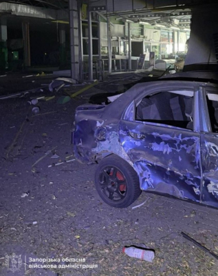 Россияне ударили по Запорожью: произошло возгорание, есть повреждения 