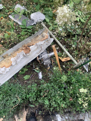 Россияне ударили ''Шахедом'' по Чернигову: бушует пожар, 2 пострадавших &ndash; ГВА 