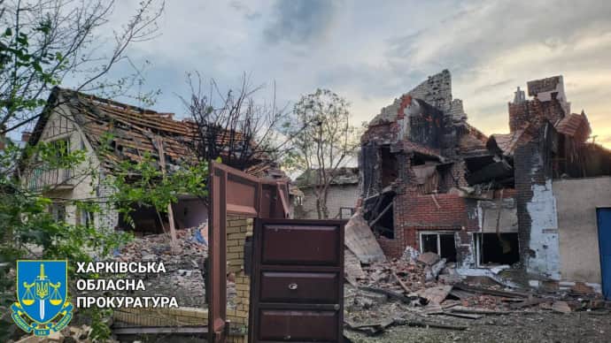 Российские войска из авиации ударили по Харьковскому району, есть разрушения 