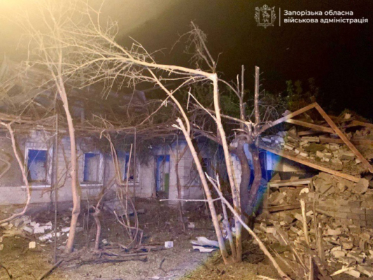 Российский удар по Запорожью: горят дома, пропало электроснабжение &ndash; ОВА 