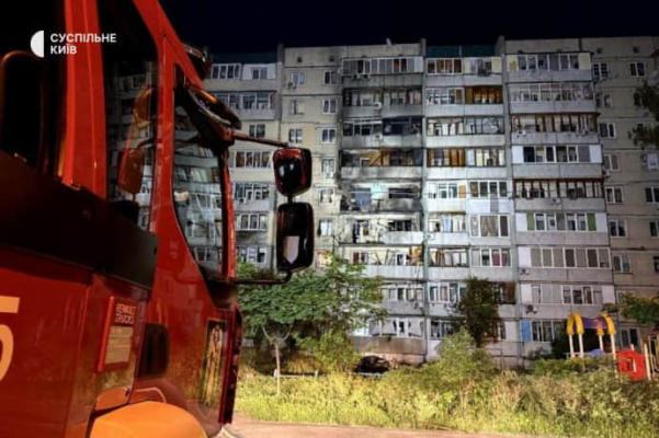 СМИ опубликовали фото киевской Оболони после массированной атаки 1 СМИ опубликовали фото киевской Оболони после массированной атаки