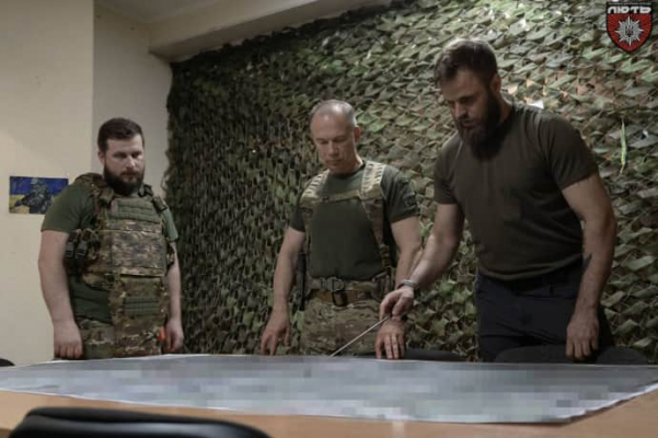 Сырский посетил штурмовую бригаду Нацполиции ''Лють'' в Донецкой области 1 Сырский посетил штурмовую бригаду Нацполиции ''Лють'' в Донецкой области