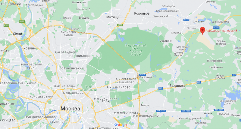 У Московській області почалась масштабна пожежа неподалік від військового аеродрому 1 У Московській області почалась масштабна пожежа неподалік від військового аеродрому