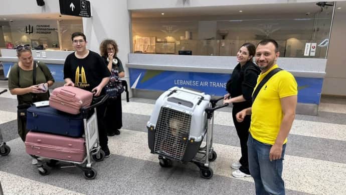 Украина эвакуировала из Ливана 68 человек, среди них, в частности, граждане Чехии, Румынии и Молдовы 