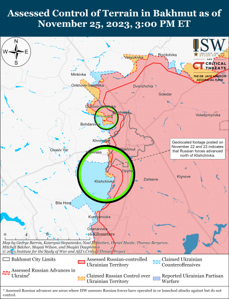 Українські війська наступають у напрямку Мелітополя: карти ISW
