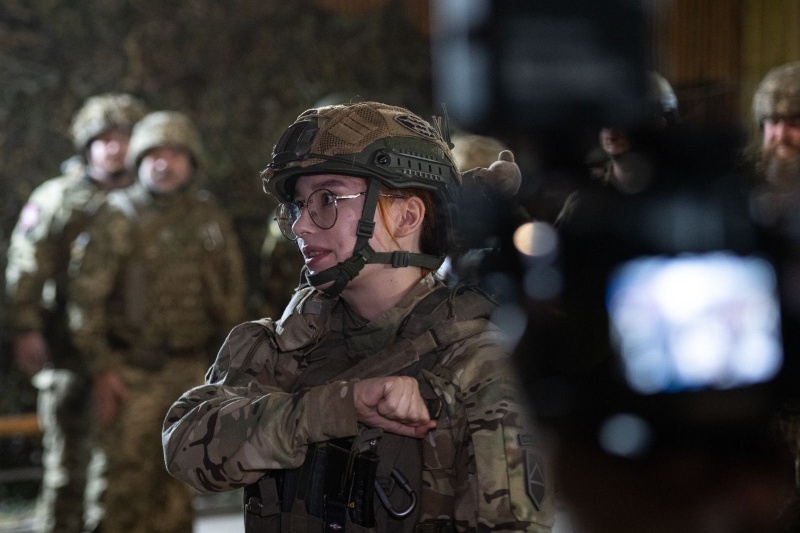 Умєров вперше після призначення побував під Бахмутом 6 Умєров вперше після призначення побував під Бахмутом