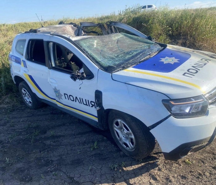 В Донецькій області правоохоронець загинув через ворожий удар по службовому авто