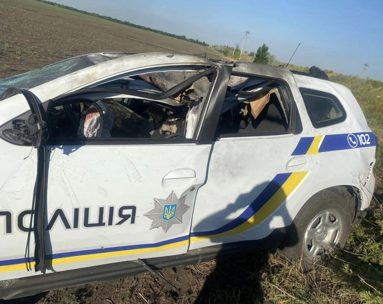 В Донецькій області правоохоронець загинув через ворожий удар по службовому авто