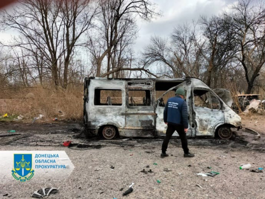 В Донецкой области в результате российского обстрела ранены три человека 1 В Донецкой области в результате российского обстрела ранены три человека