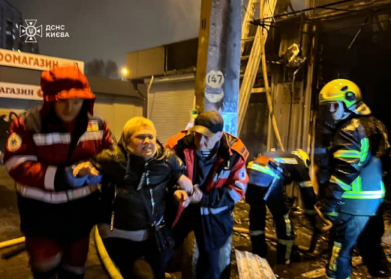 В Киеве горел рынок, есть пострадавшие 1 В Киеве горел рынок, есть пострадавшие
