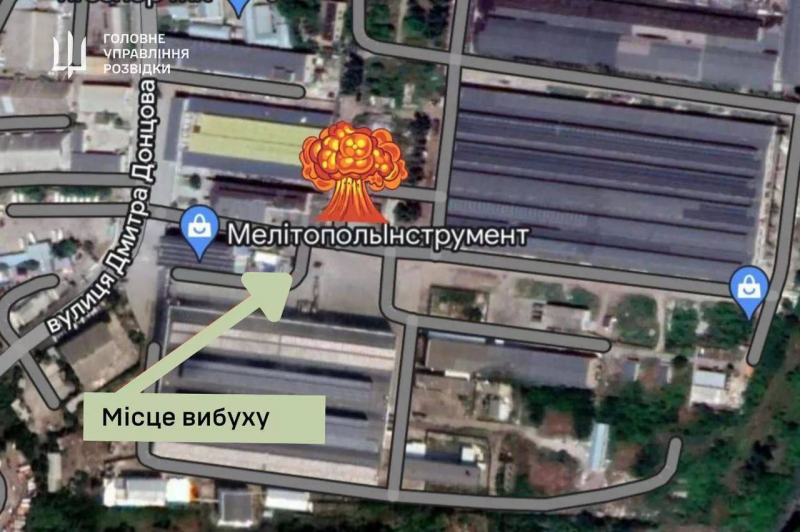 В Мелітополі партизани підірвали трьох офіцерів РФ під час засідання штабу, - ГУР 1 В Мелітополі партизани підірвали трьох офіцерів РФ під час засідання штабу, - ГУР