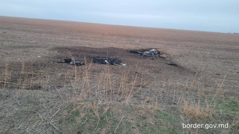 В Молдові поблизу кордону з Україною виявили уламки дрона