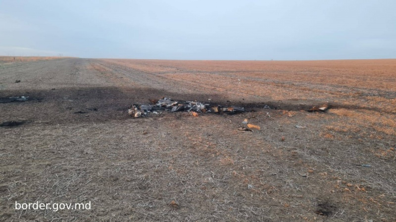 В Молдові поблизу кордону з Україною виявили уламки дрона