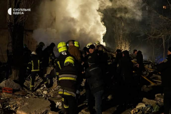 В Одессе из-за атаки ''Шахеда'' обвалилась часть многоэтажки 3 В Одессе из-за атаки ''Шахеда'' обвалилась часть многоэтажки