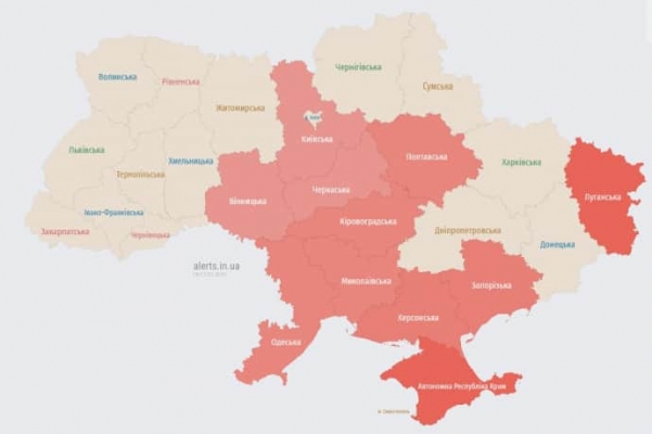 В Украину залетели несколько групп российских дронов 1 В Украину залетели несколько групп российских дронов
