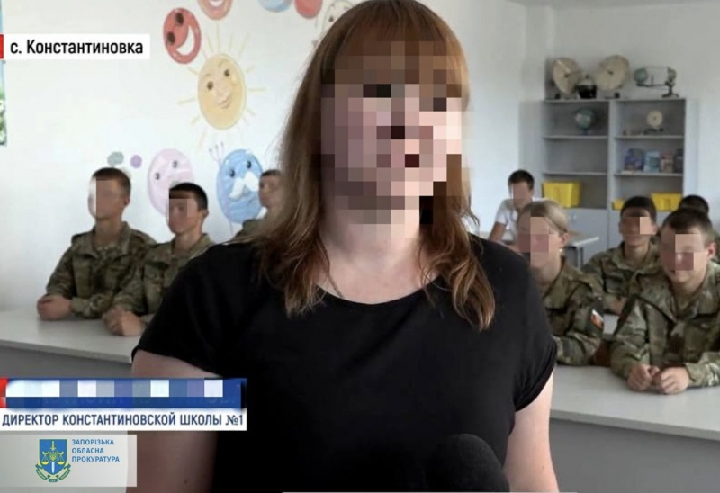 Вчителька з Мелітополя створила "кадетський клас", у якому дітей готують до служби в армії