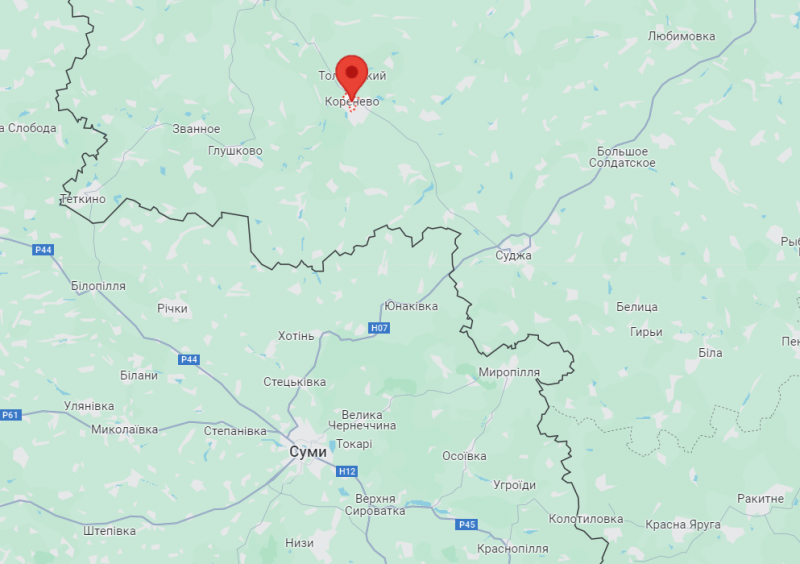 За 25 км від кордону. Що відомо про Коренево Курської області і що там відбувається