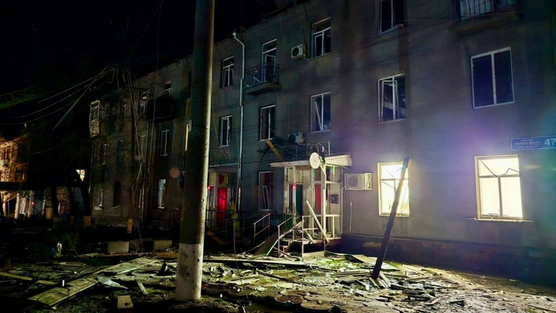З'явилися фото і відео наслідків удару "Шахедів" по Харкову