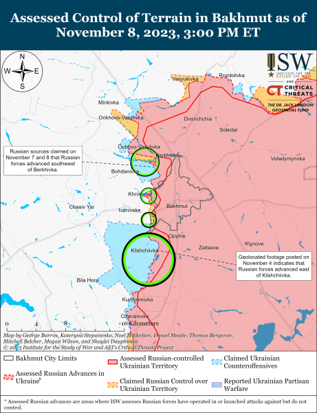 ЗСУ атакують поблизу Роботиного та Вербового: карти ISW