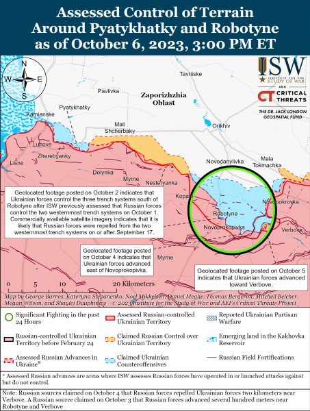 ЗСУ пересувають лінію фронту ближче до Вербового: карти боїв ISW 5 ЗСУ пересувають лінію фронту ближче до Вербового: карти боїв ISW