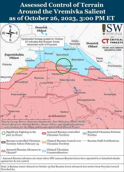 ЗСУ просунулися на лівому березі Херсонської області: карти боїв ISW 8 ЗСУ просунулися на лівому березі Херсонської області: карти боїв ISW
