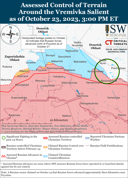 ЗСУ сподіваються прорвати лінію у напрямку Олешек: карти ISW