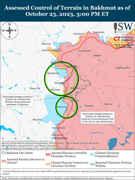 ЗСУ сподіваються прорвати лінію у напрямку Олешек: карти ISW