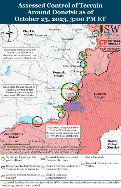 ЗСУ сподіваються прорвати лінію у напрямку Олешек: карти ISW