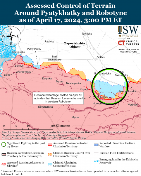 ЗСУ відбили кілька спроб наступу росіян біля Сіверська: карти ISW