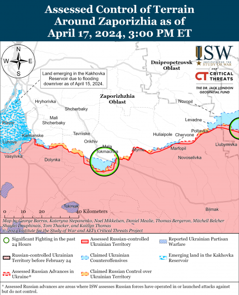 ЗСУ відбили кілька спроб наступу росіян біля Сіверська: карти ISW
